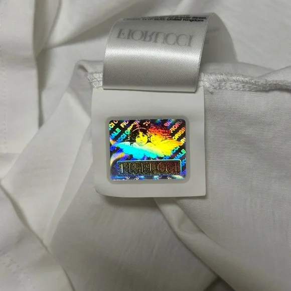 Fiorucci White Black Graphic Tee - Picture 6 of 9